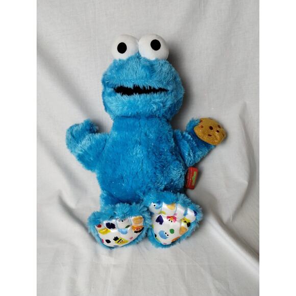 Sesame Street Cookie Monster Plush Stuffed Isaac Mizrahi Loves Just Play 2019 - Picture 1 of 6